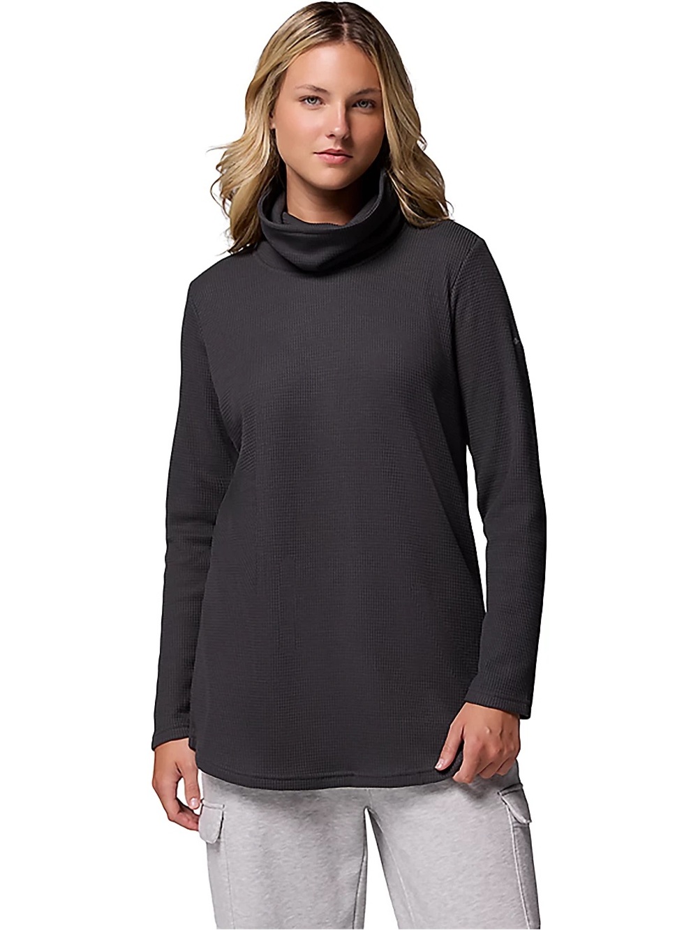 Columbia Black Cowl Neck Pullover

Sz S 

NWT